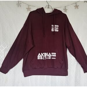 Akina Speedstars Fujiwara Street Racing Tofu Shop Large Hoodie All Over Print